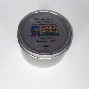 Sprigs & Sprouts Lavender Honeycomb Candle