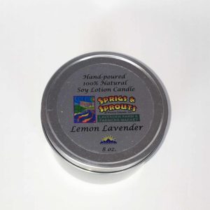 Sprigs & Sprouts Lemon Lavender Candle