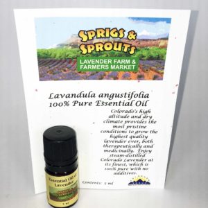 Sprigs & Sprouts English Lavender Essential Oil