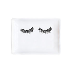 Sweet Water Eyelashes Jewelry Dish