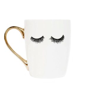 SWD White Lashes Coffee Mug