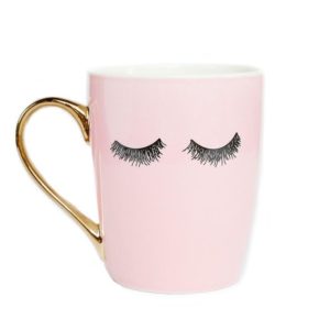 SWD Pink Eyelashes Coffee Mug