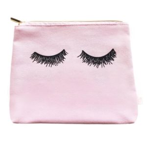SWD Pink Eyelashes Makeup Bag