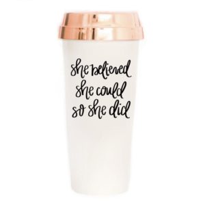 SWD She Believed Travel Mug