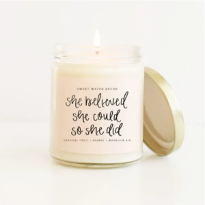 SWD She Believed Soy Candle