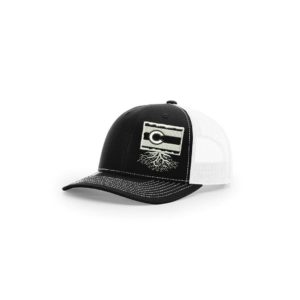 Colorado Trucker Hat- Black/White