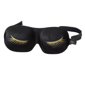 Bucky Ultralight Sleep Mask- Gold Lashes