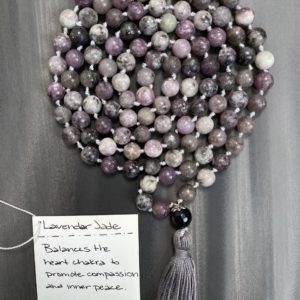 Lavender Jade Mala