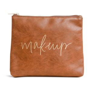 Makeup Faux Leather Makeup Bag