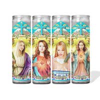 Mean Girls Celebrity Prayer Candles – Set of 4